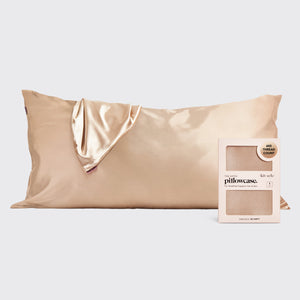 Champagne Satin King Pillowcase