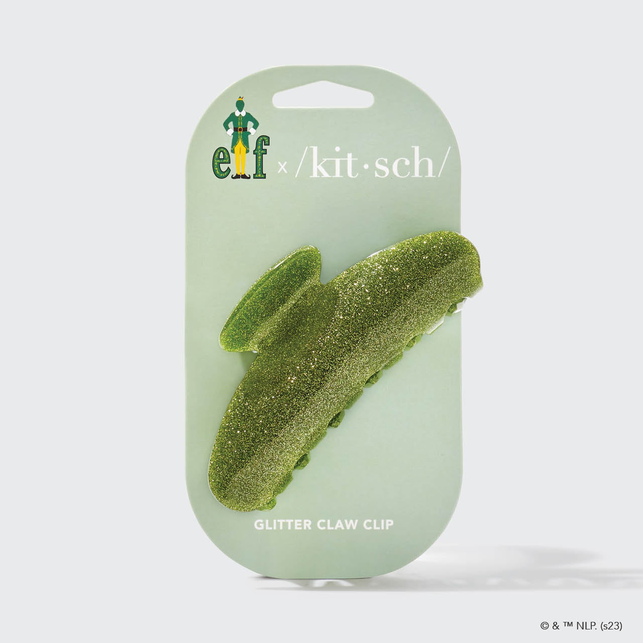 Kitsch x elf Glitter Claw Clip