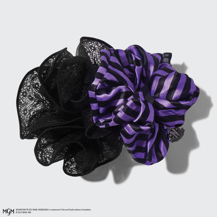 Τετάρτη x Kitsch Nevermore Scrunchie Set