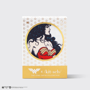 Funda de almohada Wonder Woman x Kitsch King - Believe in Wonder