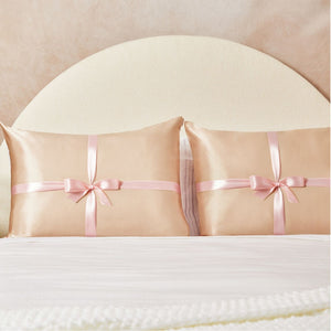 Holiday Standard Pillowcase 2pc - Champagne