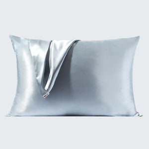 Haze Blue Satin Pillowcase