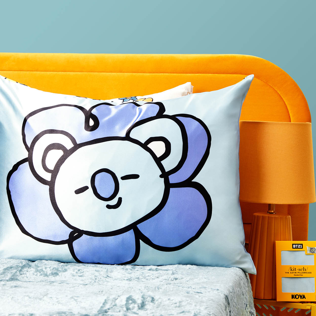 BT21 x Kitsch Σατέν μαξιλαροθήκη Standard - Koya