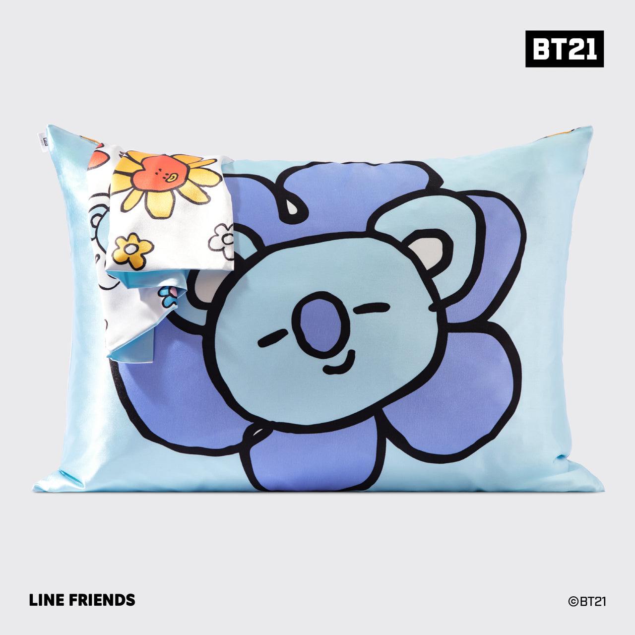 BT21 x Kitsch Σατέν μαξιλαροθήκη Standard - Koya