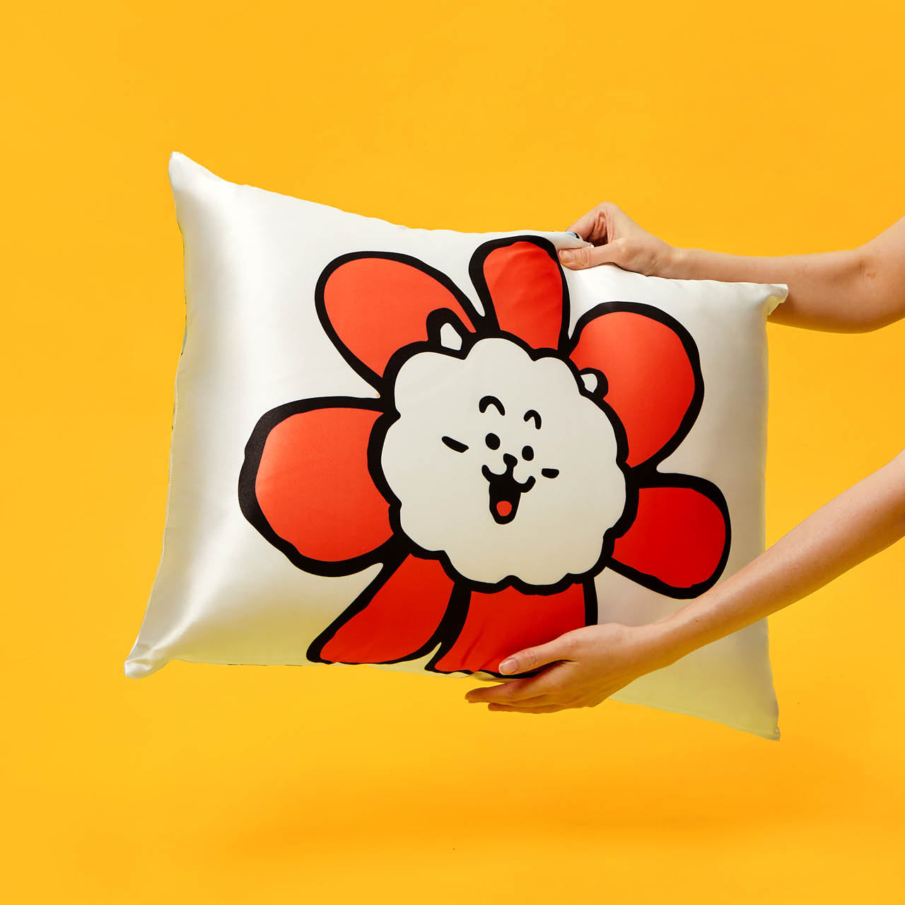 BT21 x Kitsch Funda de almohada de satén - RJ