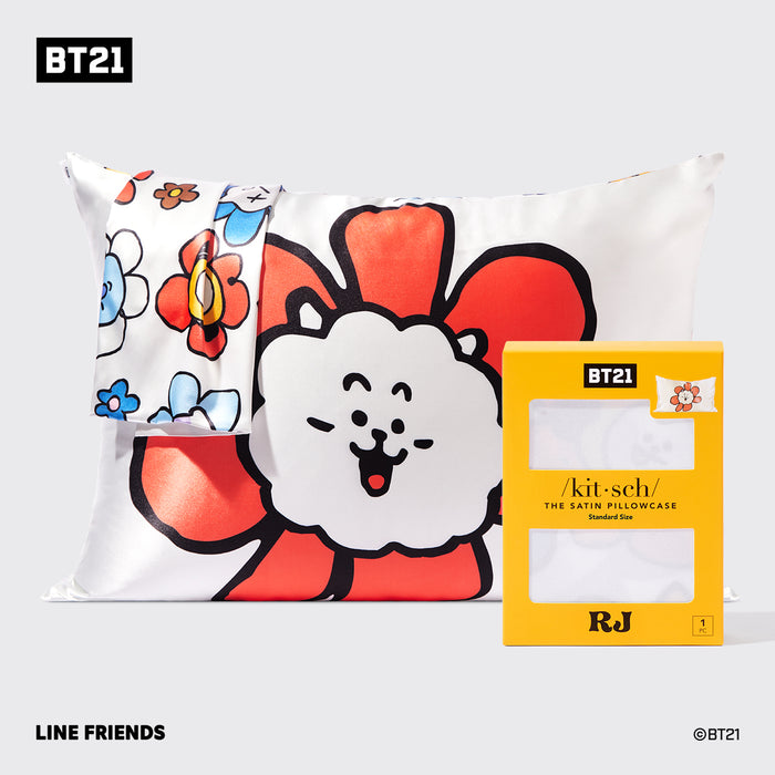 BT21 x Kitsch Σατέν μαξιλαροθήκη Standard - RJ