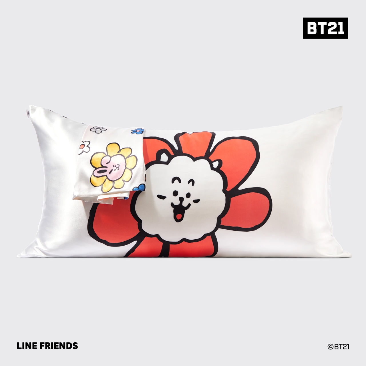 BT21 x Kitsch Σατέν μαξιλαροθήκη King - RJ