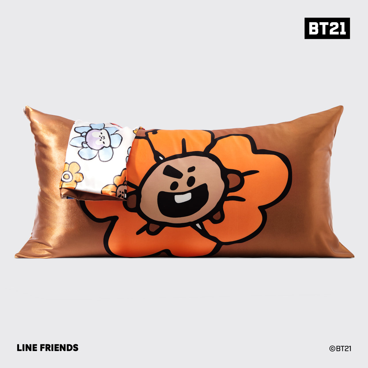 Kitsch x BT21 Taie d'oreiller King - SHOOKY