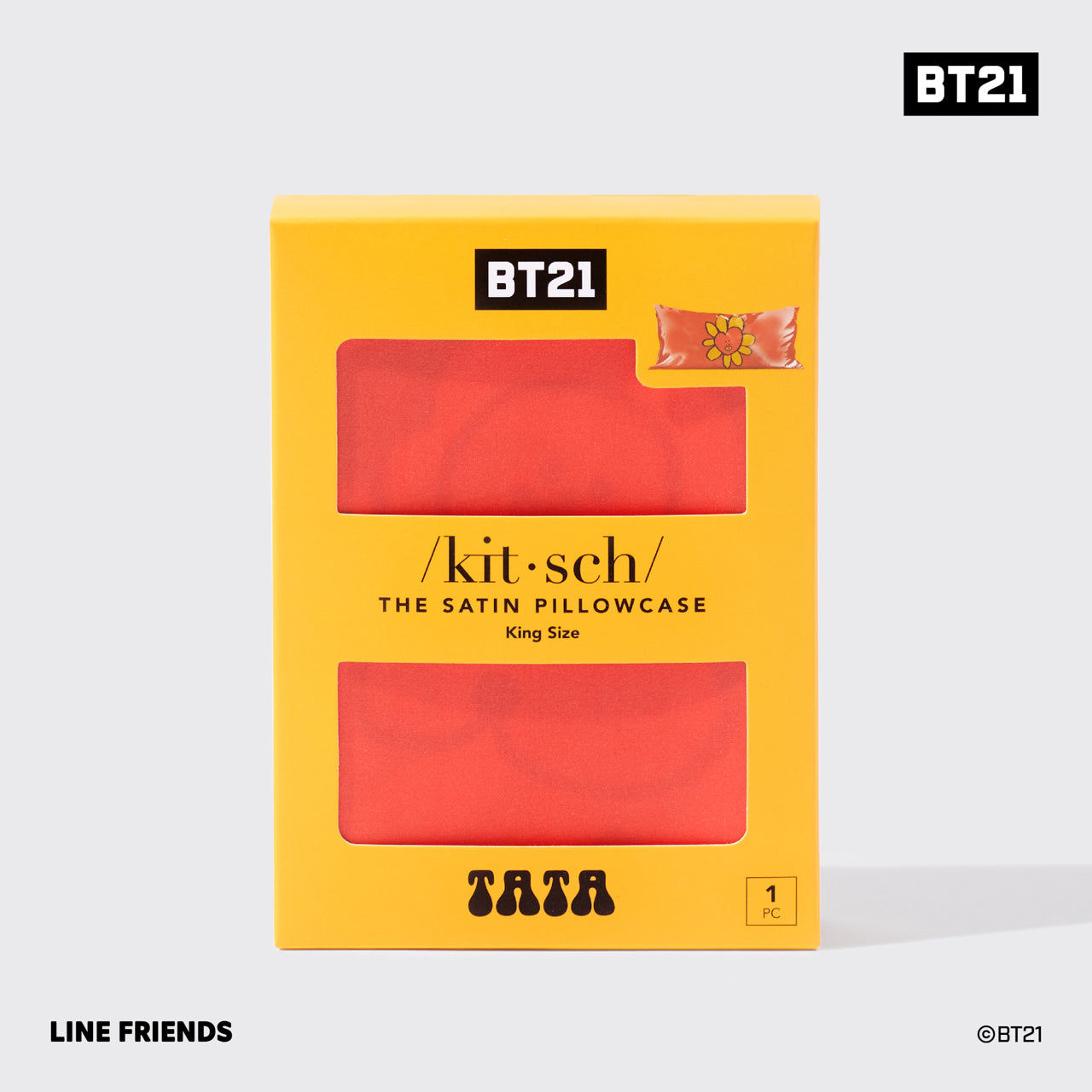 Kitsch x BT21 King Pillowcase - TATA