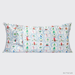 Elf x Kitsch Satin Pillowcase King - North Pole