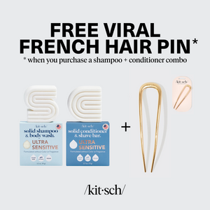 Shampoo & Conditioner Bundle with Free French Hair Pin