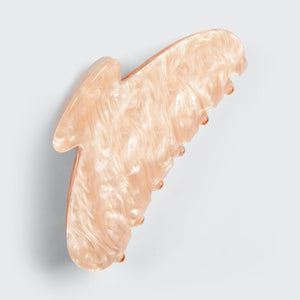 Eco-Friendly Marble Claw Clip - Blonde