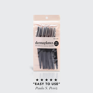 Dermaplaner & Eyebrow Razor (12 pack) - Black